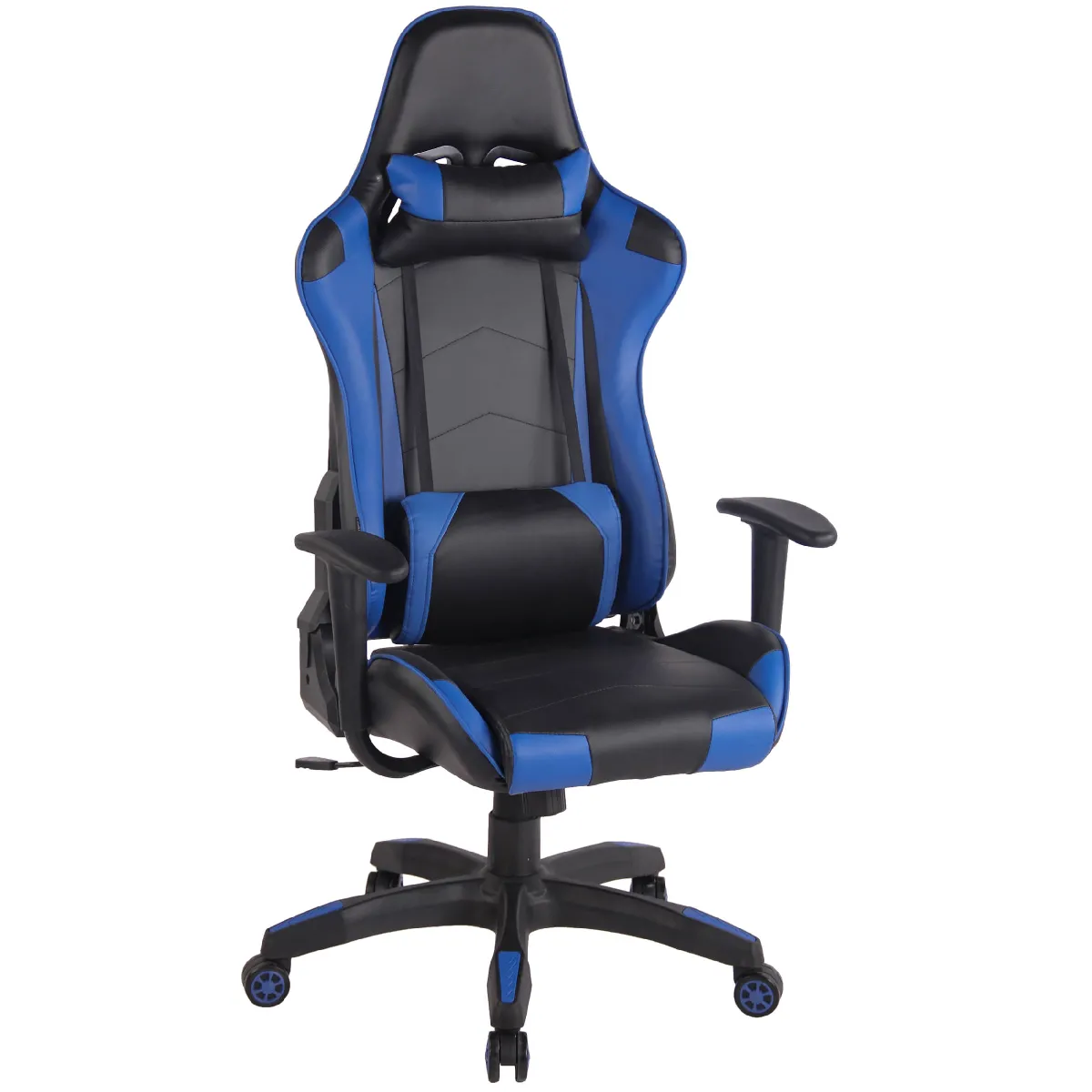 Decoshop26 Fauteuil de bureau sportif - Noir