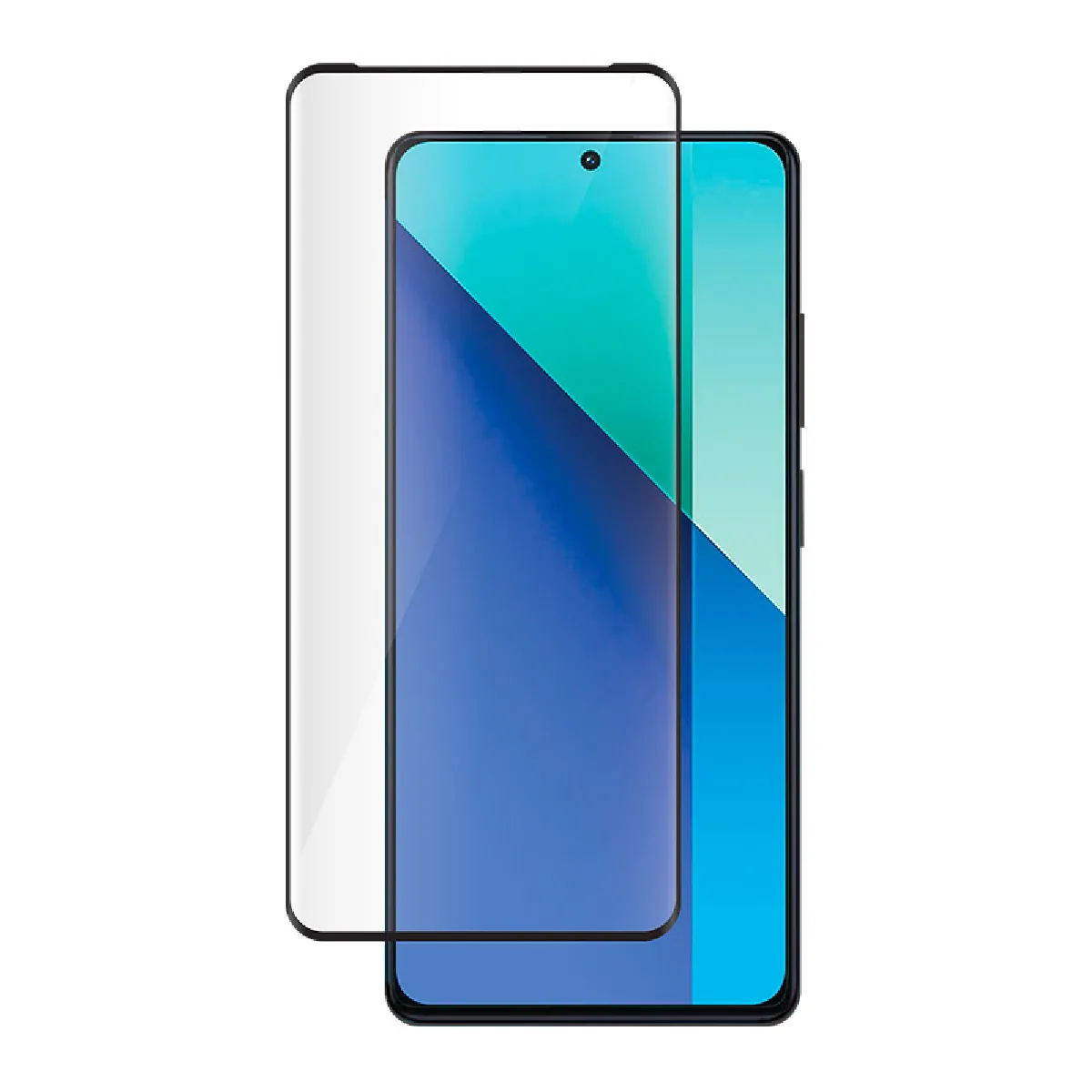 Bigben Connected Protection D'écran Pour Redmi Note 13 4G En Verre Trempé 2.5D Transparent