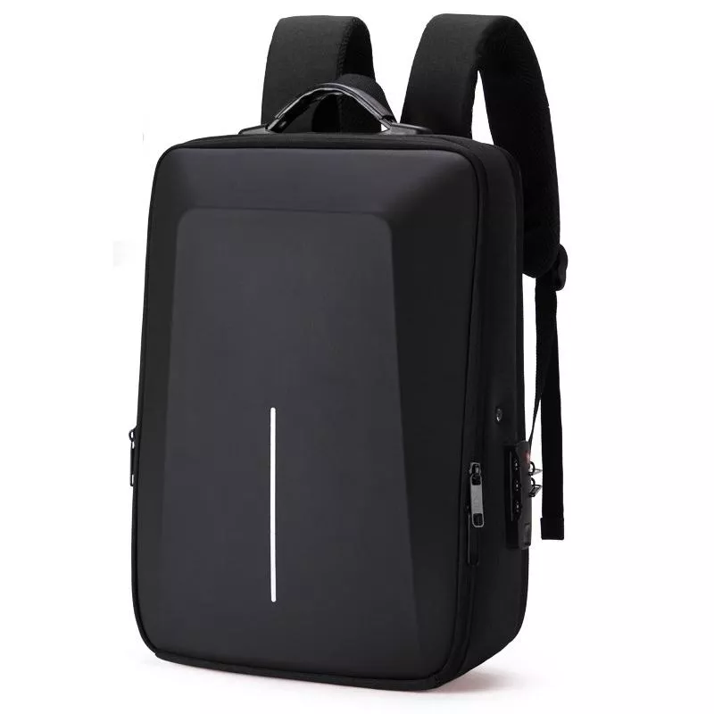 Yonis Noir Sac À Dos Antivol Pour Pc
