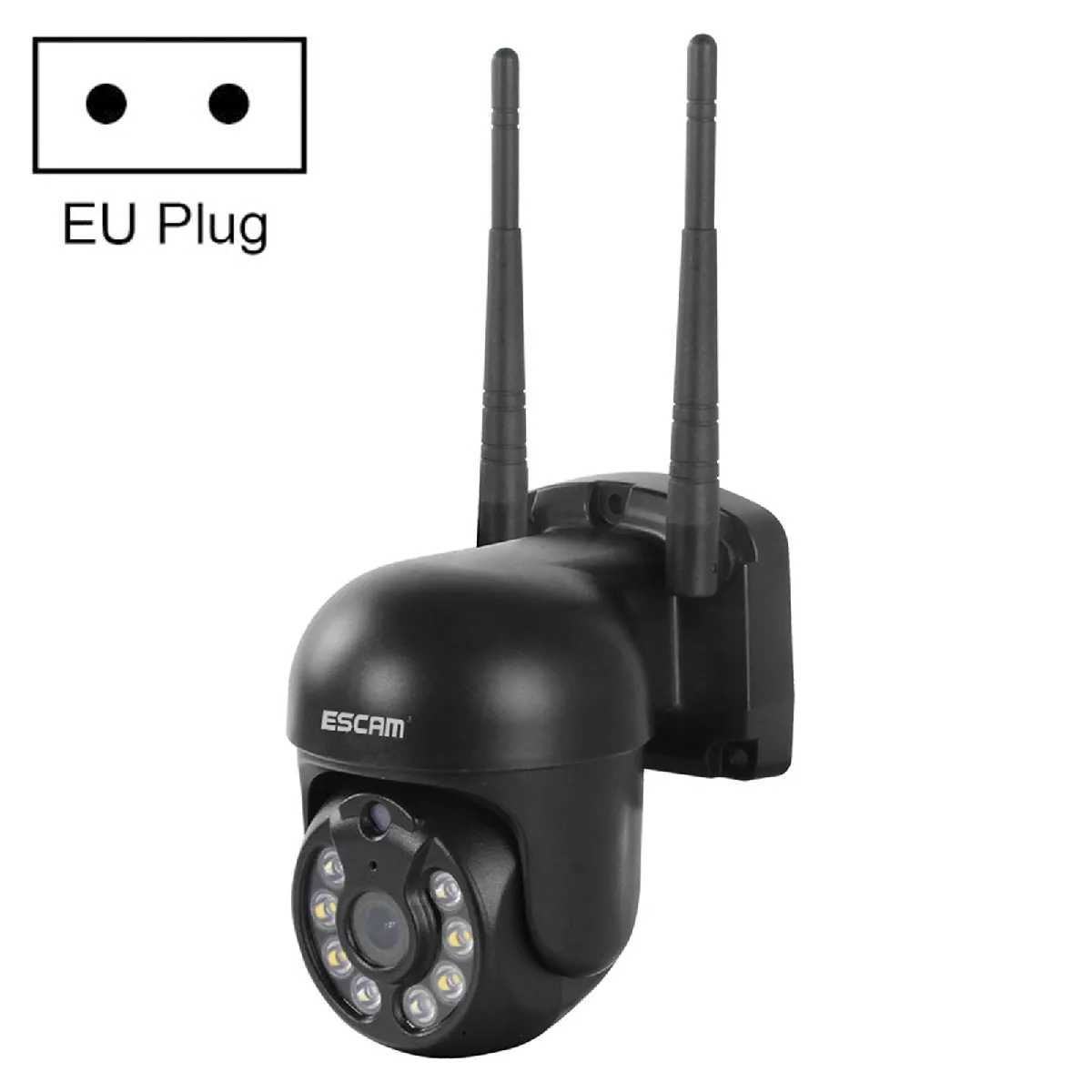 Camera Surveillance Sans Fil 3MP Vision Nocturne Couleur Détection Mouvement Audio Bidirectionnel YONIS