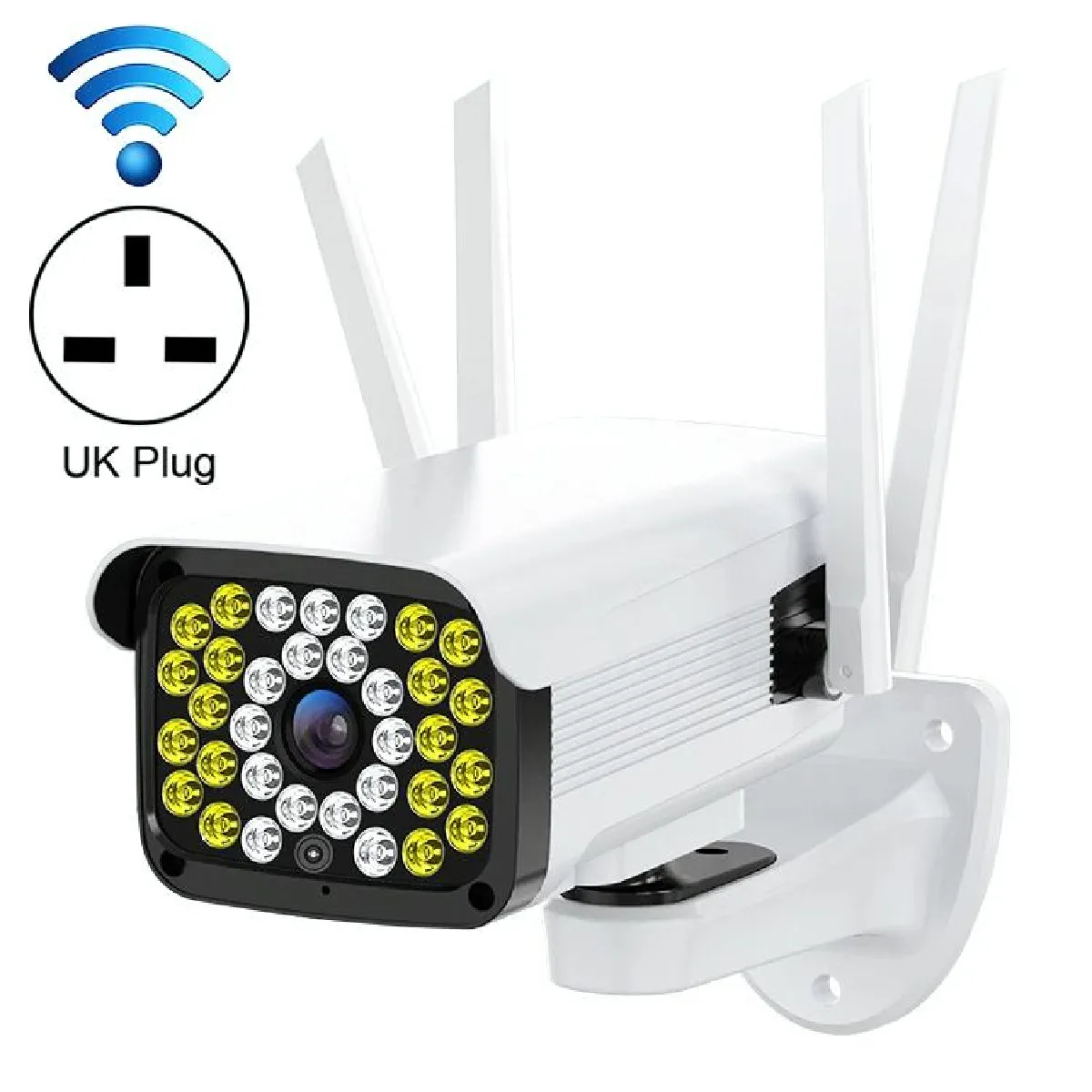 Camera Surveillance Extérieure HD Vision Nocturne Détection Humaine Intercom WiFi YONIS