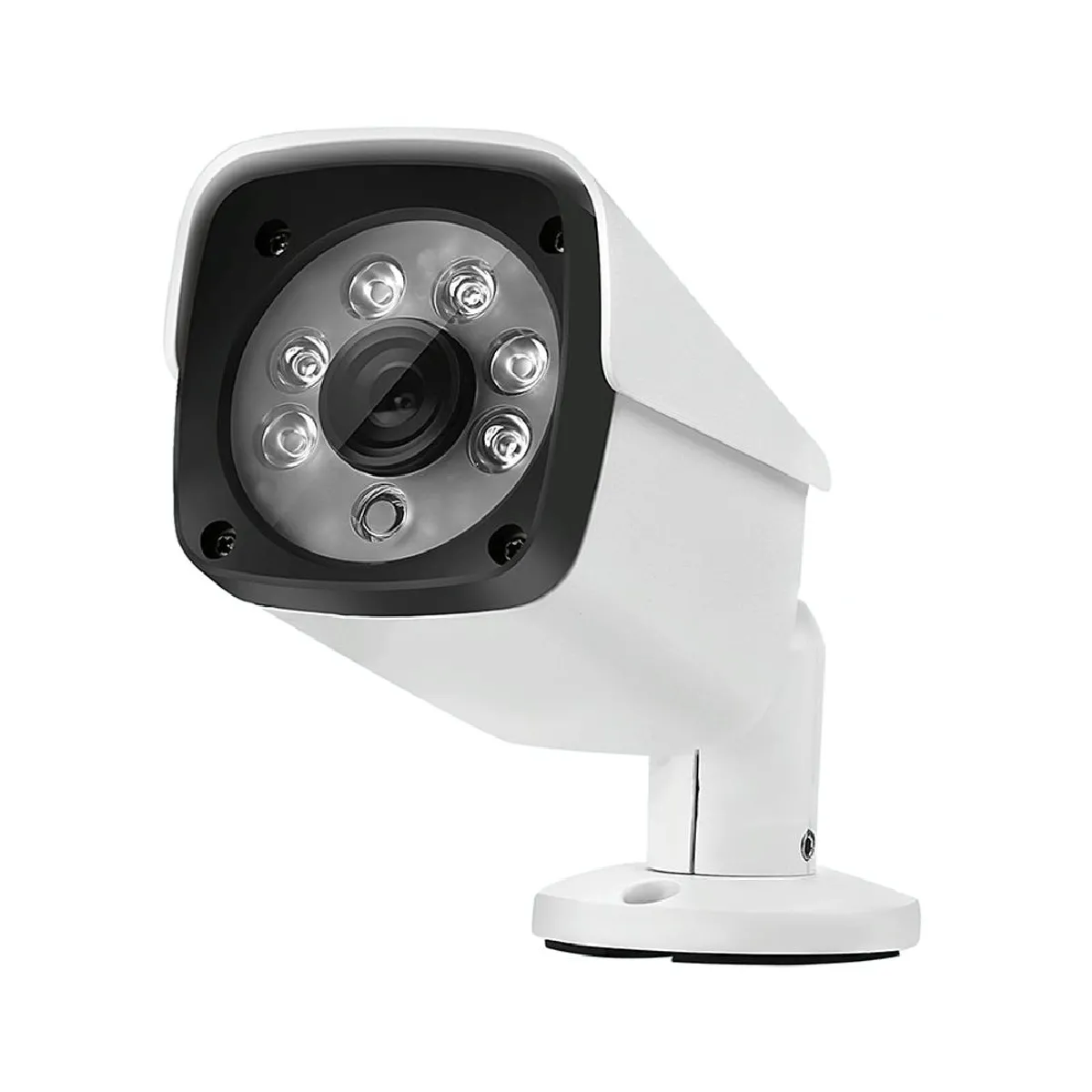 Camera Surveillance POE 1080P Étanche IP66 Vision Nocturne Vue À Distance Blanc YONIS