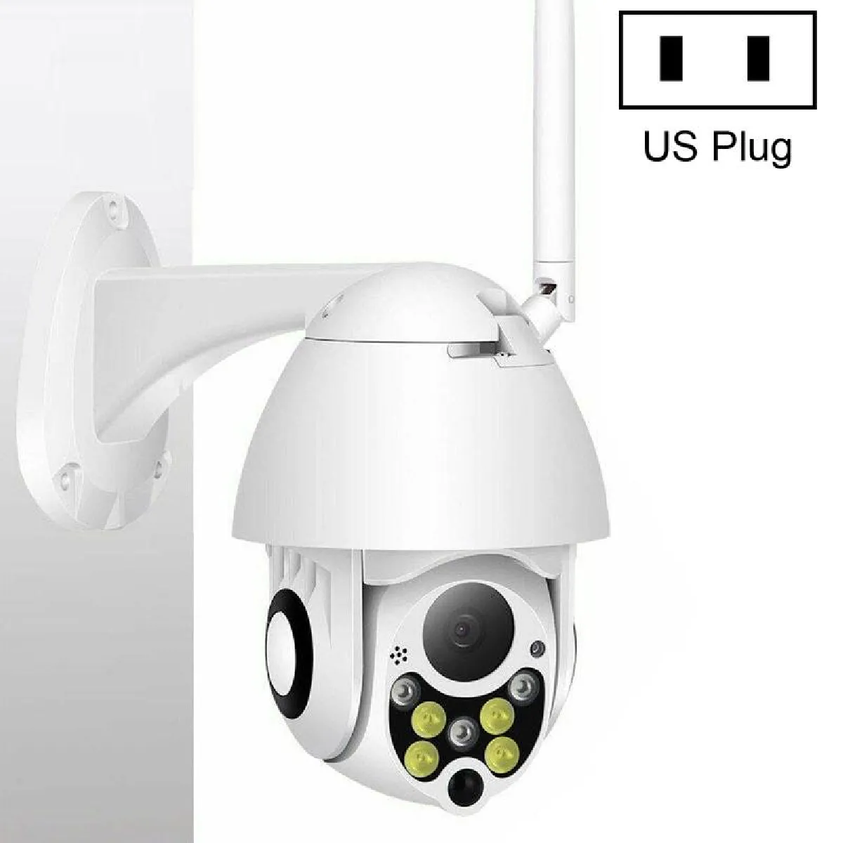 Camera IP Surveillance Extérieure HD PTZ - vue 1