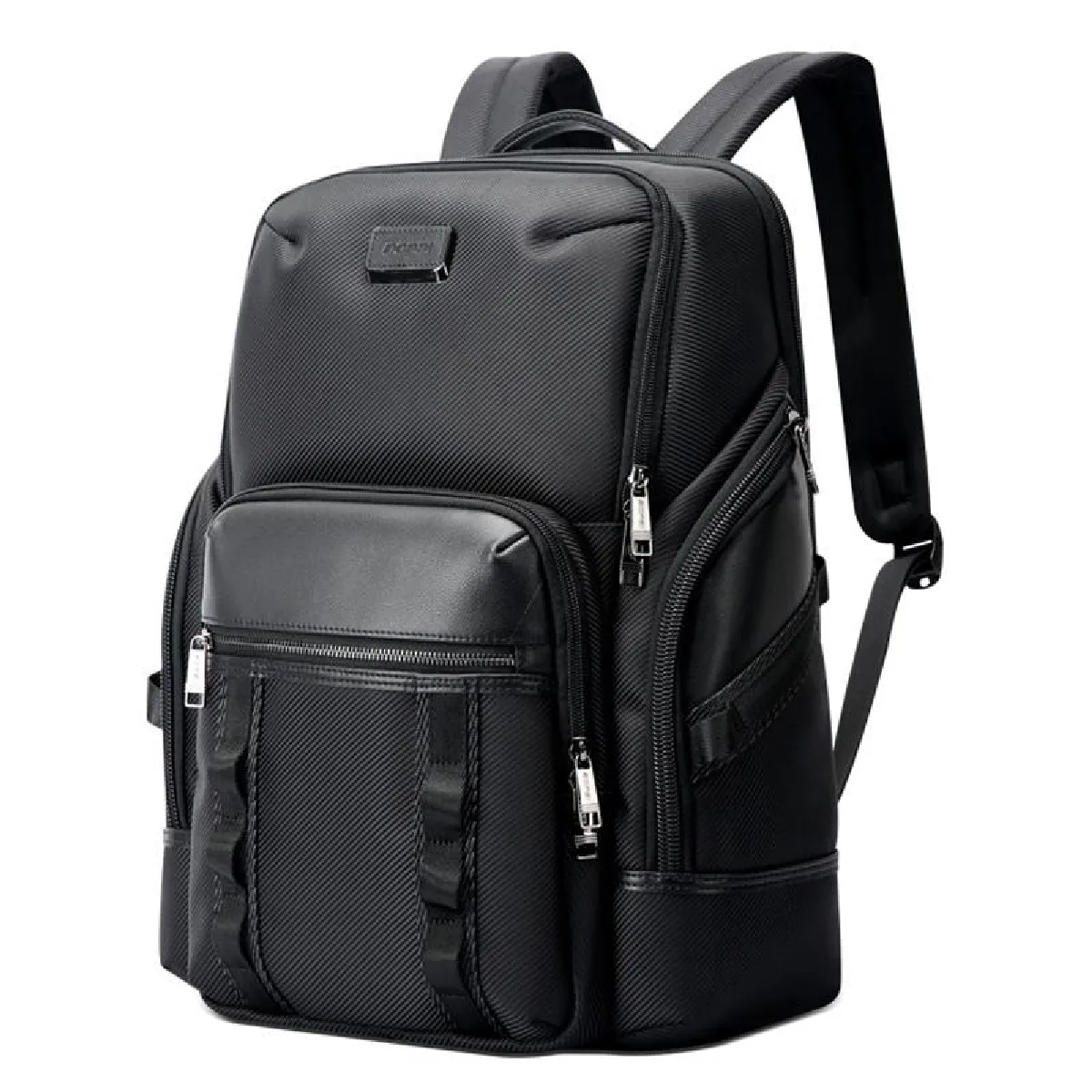 Yonis Noir Sac À Dos Ordinateur Grande Capacité