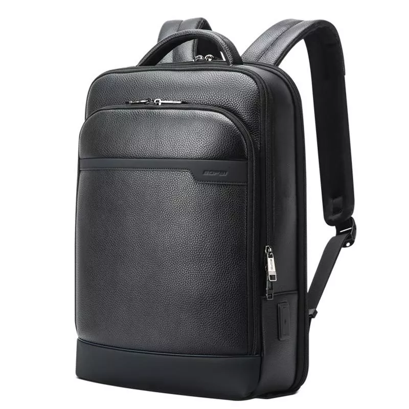 Yonis Noir Sac À Dos Pour Ordinateur Portable 15,6 Pouces