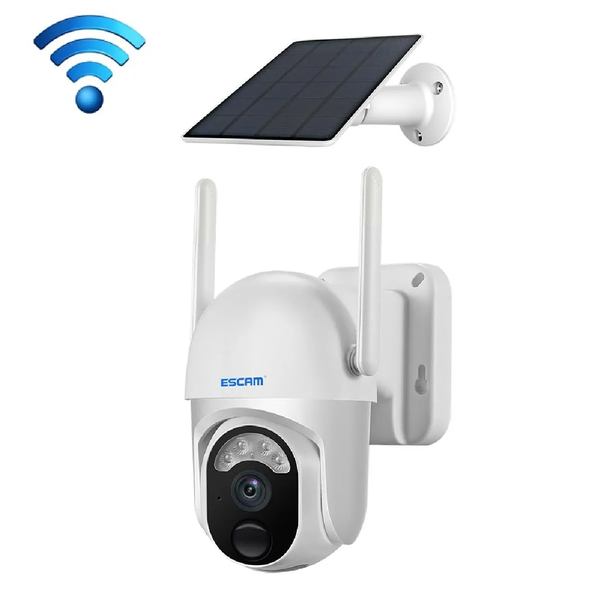 Yonis Camera Ip Solaire 3Mp Vision Nocturne Couleur