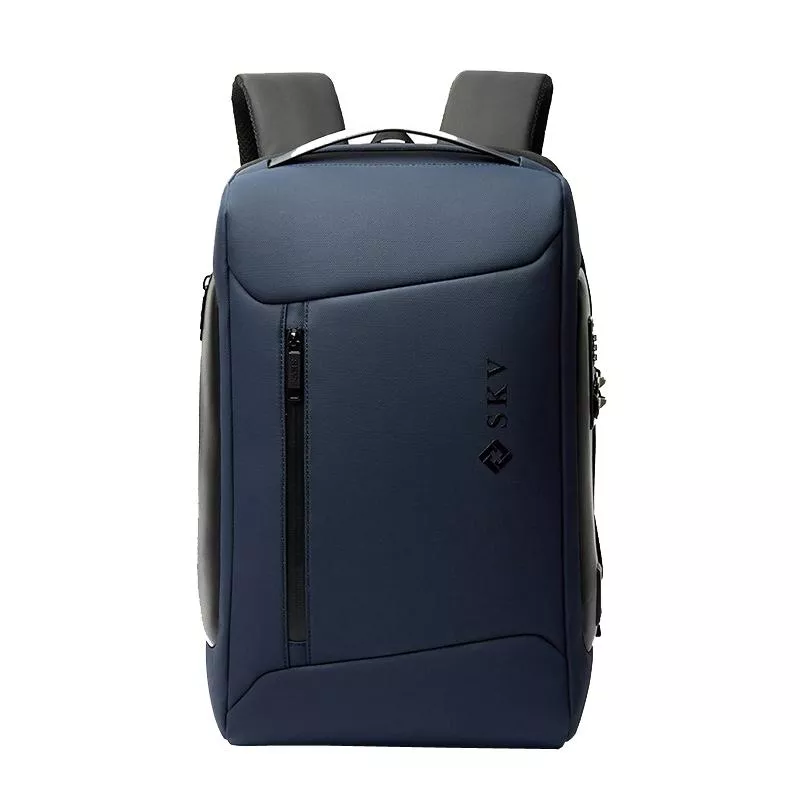 Yonis Bleu Sac À Dos Pour Ordinateur Portable Antivol