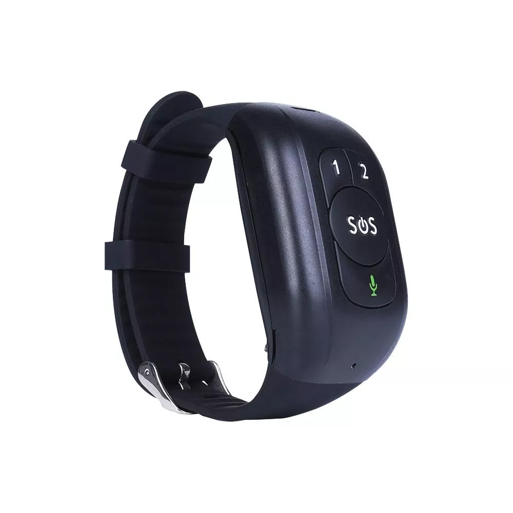 Yonis Noir Montre Connectée Avec Traceur Gps