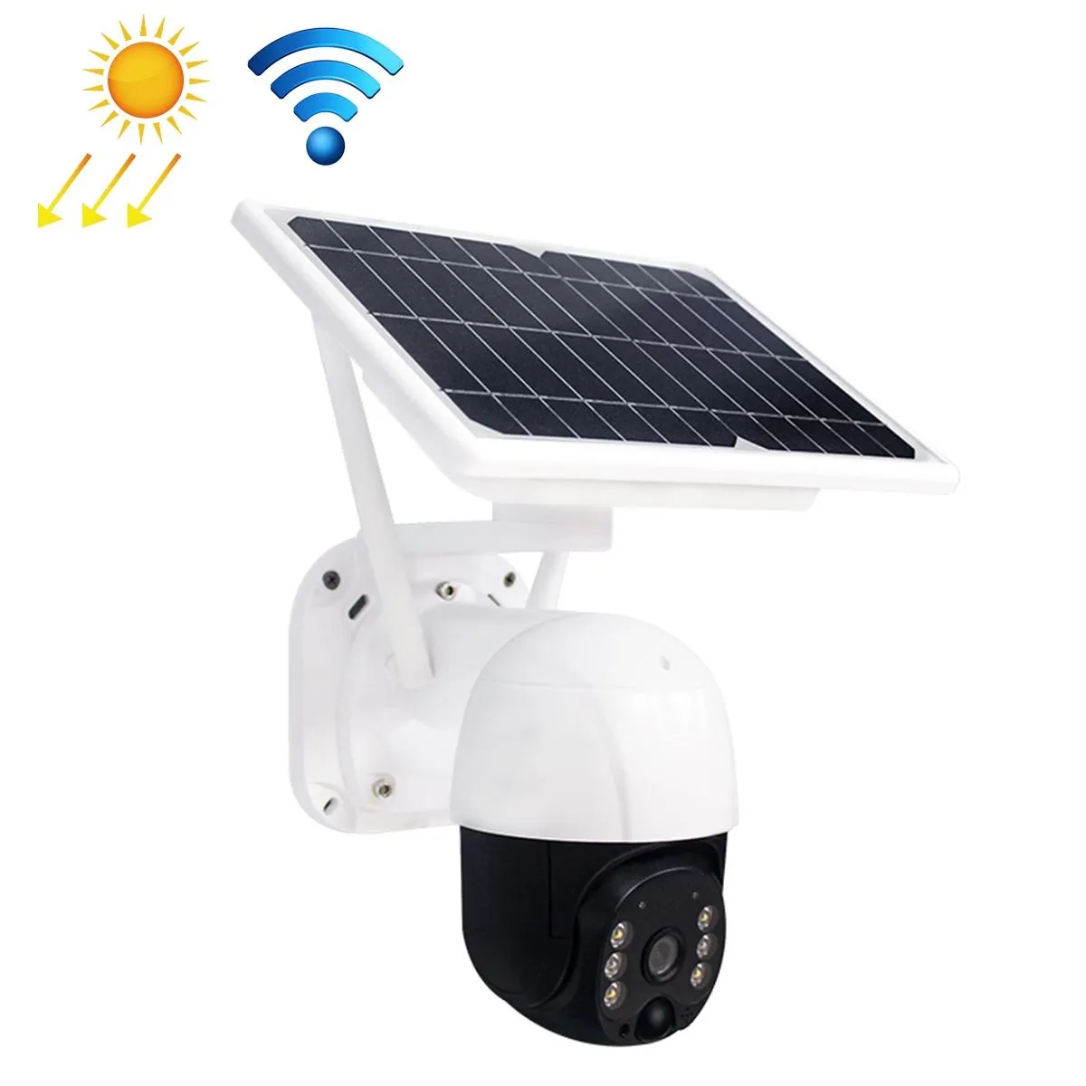 Yonis Camera Ip Full Hd Solaire Vision Nocturne