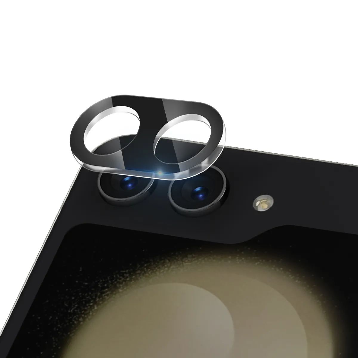 Imak Noir Protège Caméra Pour Samsung Galaxy Z Flip 6 Verre Trempé Anti-Rayures