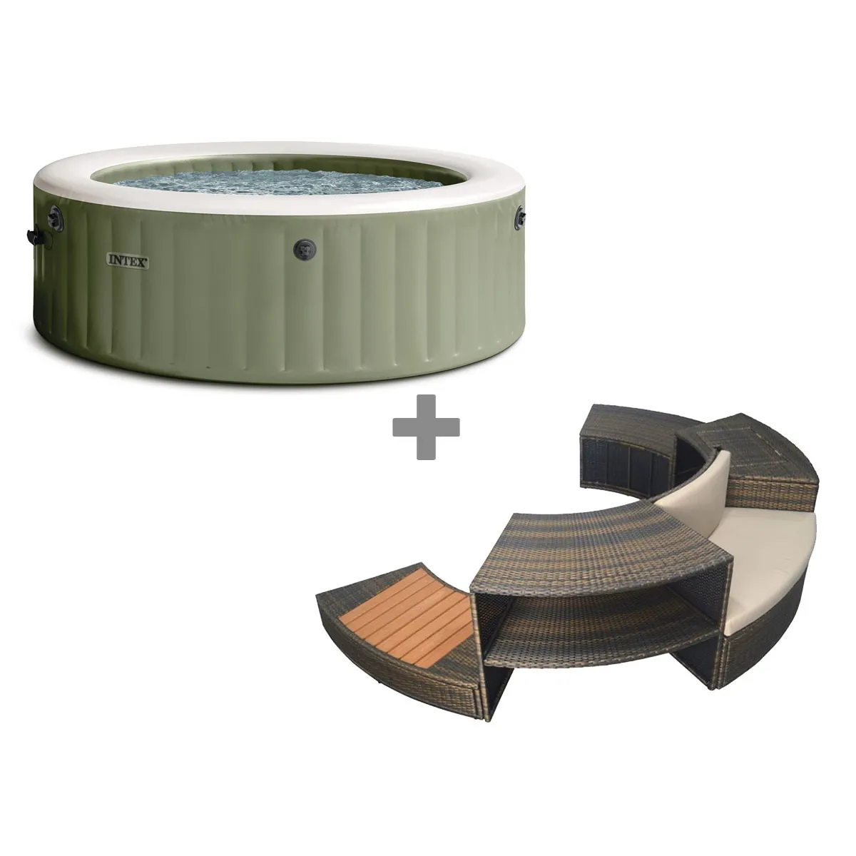 Intex PureSpa Rond 6 places - vue 3