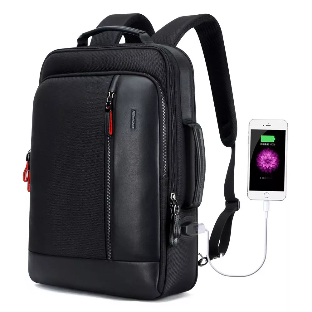 Yonis Noir Sac À Dos Pc Portable Étanche
