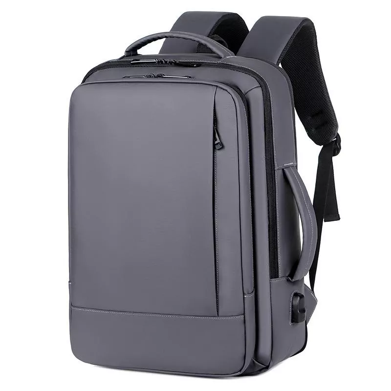 Yonis Gris Sac À Dos Pc À Port Usb
