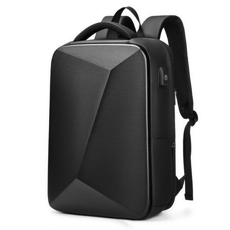Yonis Noir Sac À Dos Extensible Étanche Pour Pc Portable - 15,6 Pouces