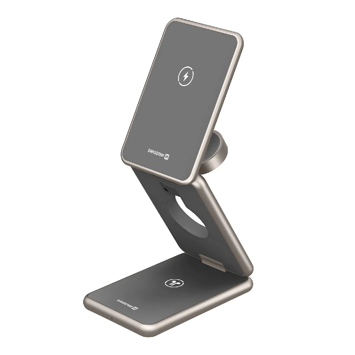 Support Pliable pour Ordinateur Portable avec Station d'Accueil Intégré