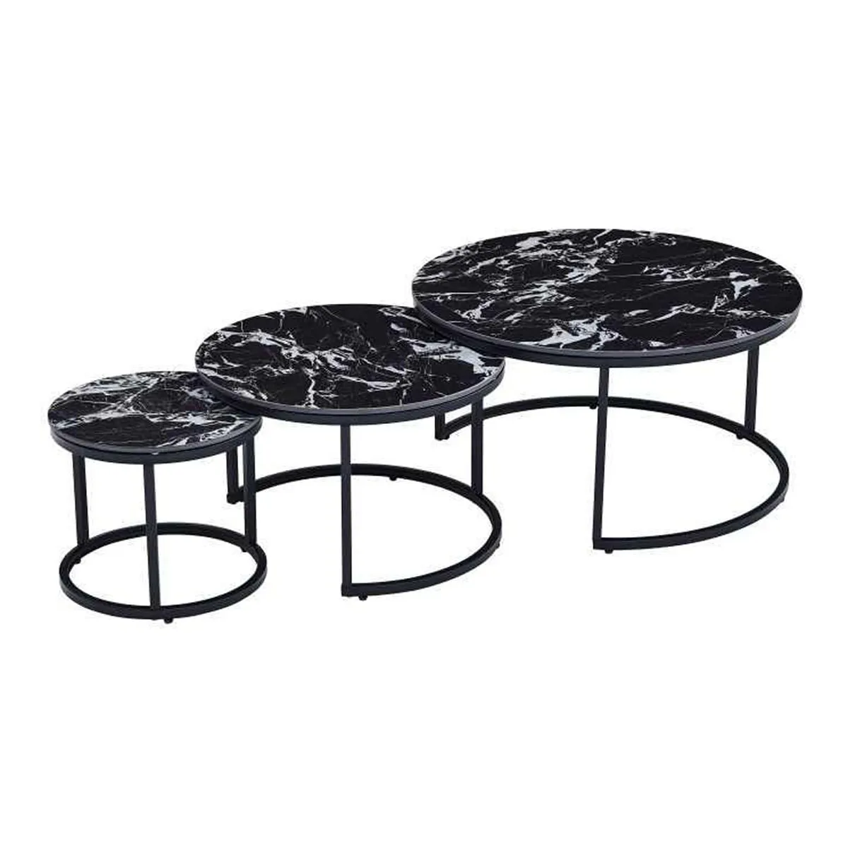 Meilleurs prix pour Pegane Tables basses gigognes - Céramique