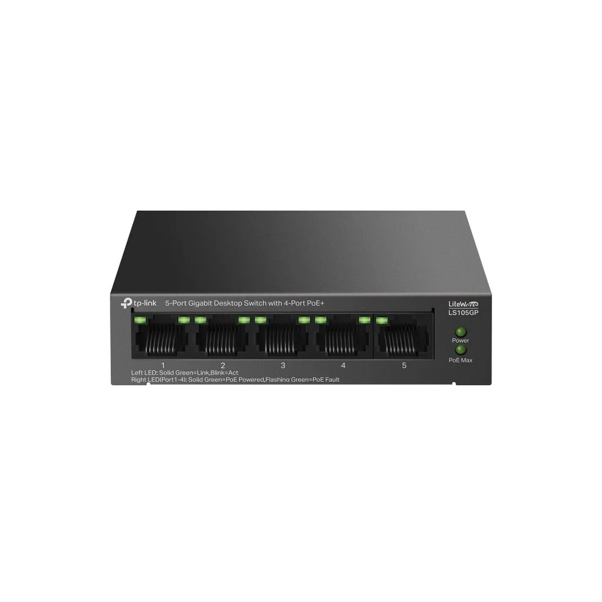 Tp link Litewave Ls105p Non g?r? Fast Ethernet 10100 Connexion Eth - vue 3