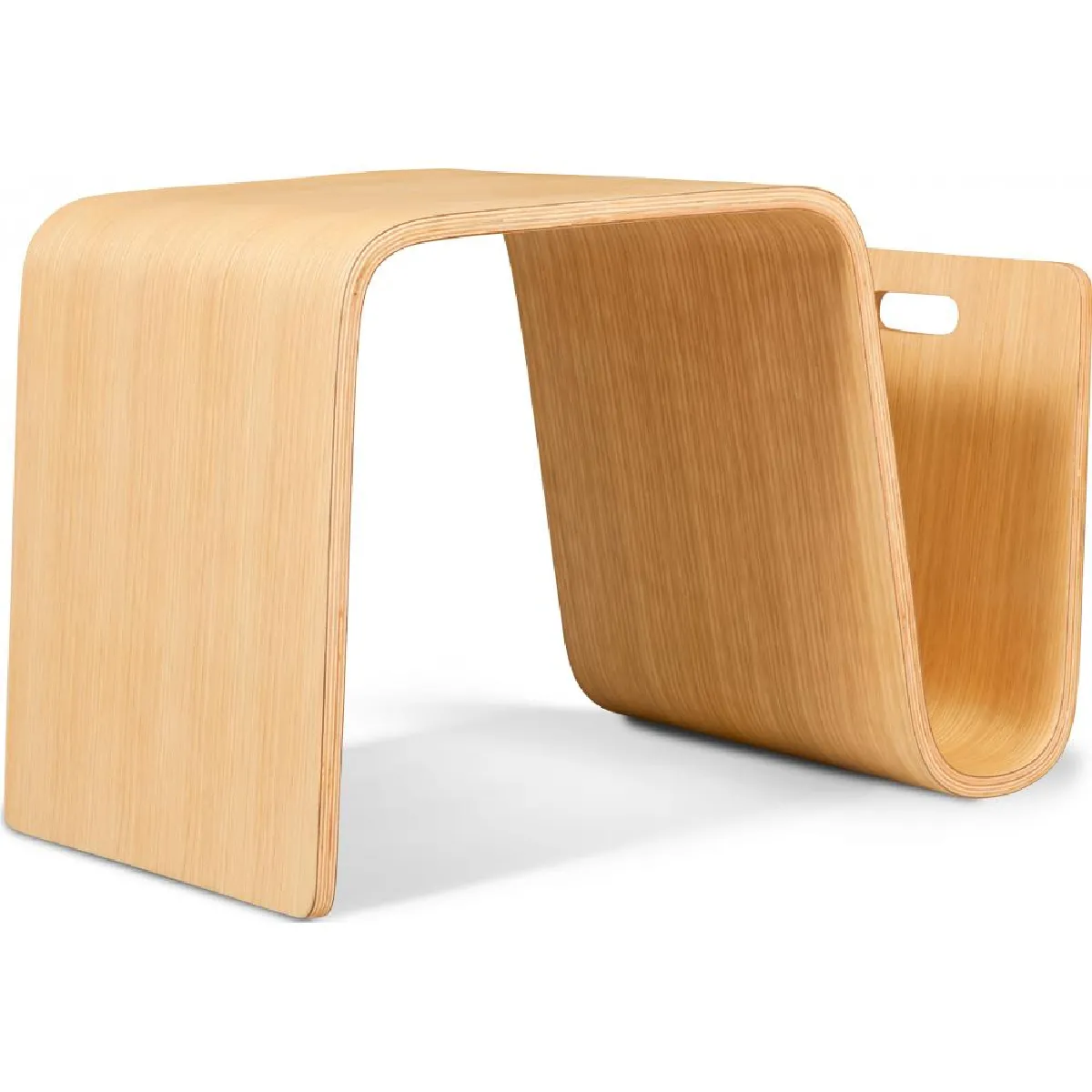 Comparer les prix de iconik_interior Table d'Appoint Audrey - Bois Naturel