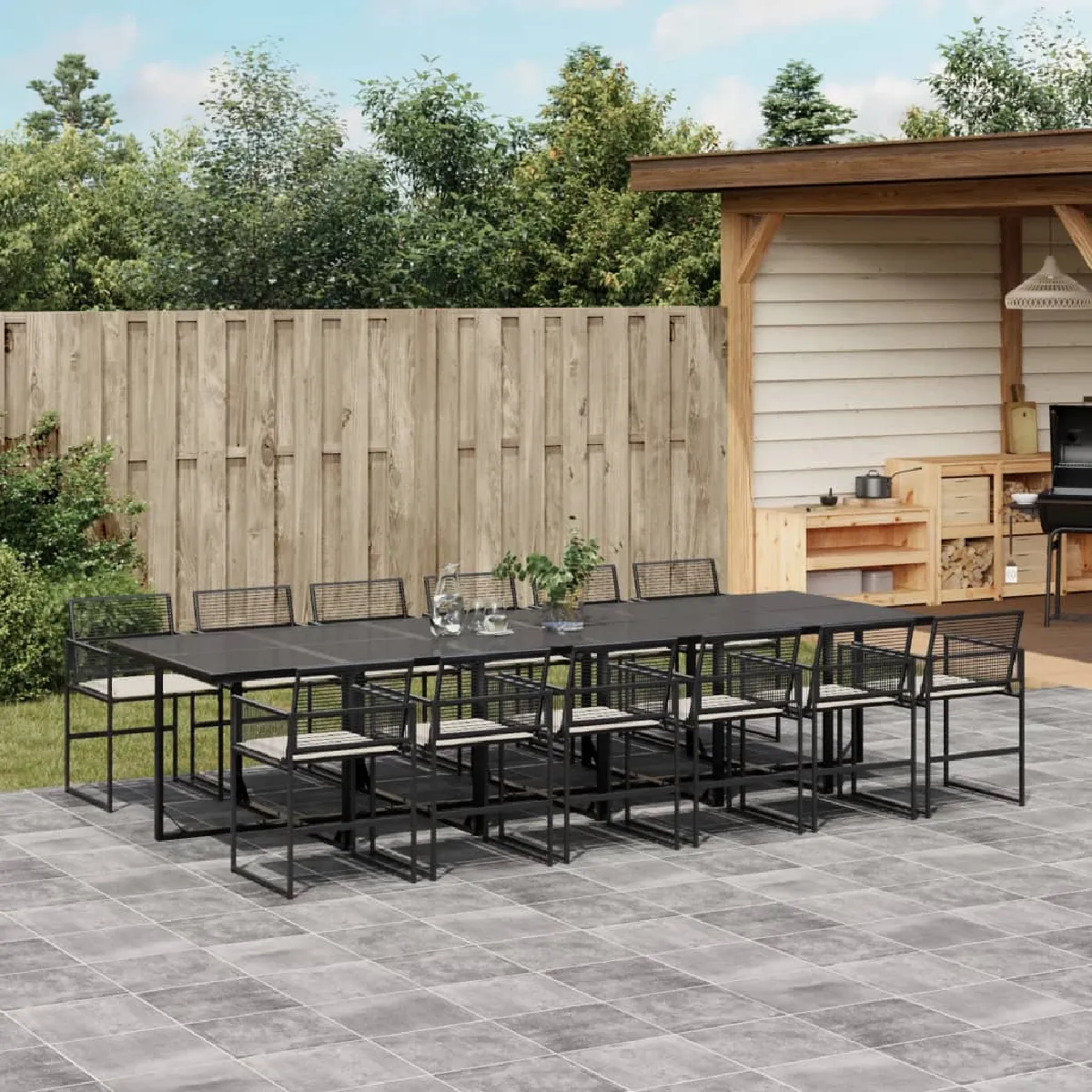 vidaXL Ensemble 13pcs - vue 2