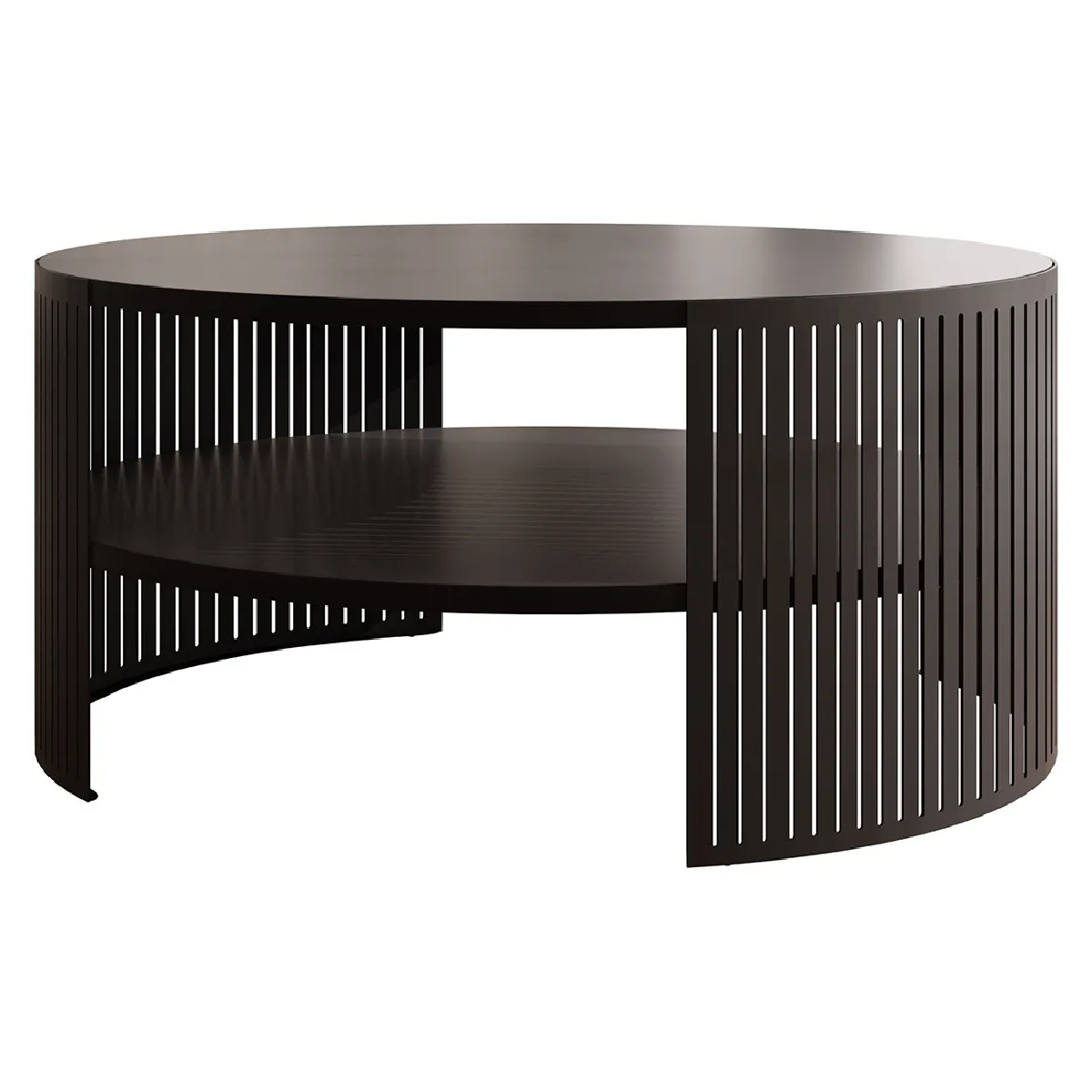 Comparer les prix de Bestmobilier Cruz Table Basse - Noir