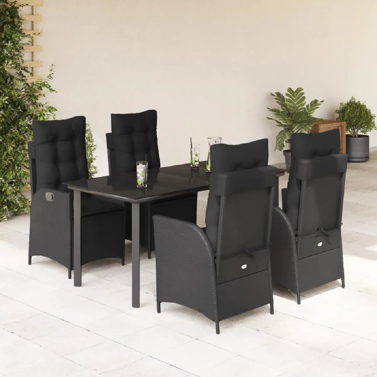 vidaXL Ensemble à Manger 5pcs - vue 3