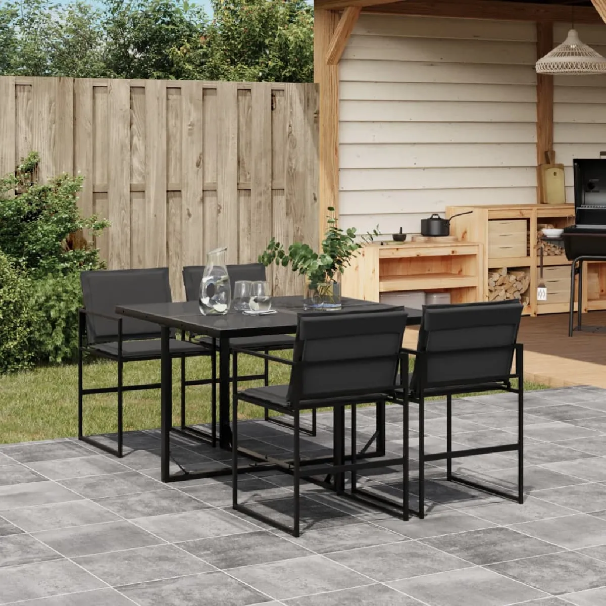 vidaXL Ensemble jardin 5 pcs - vue 2