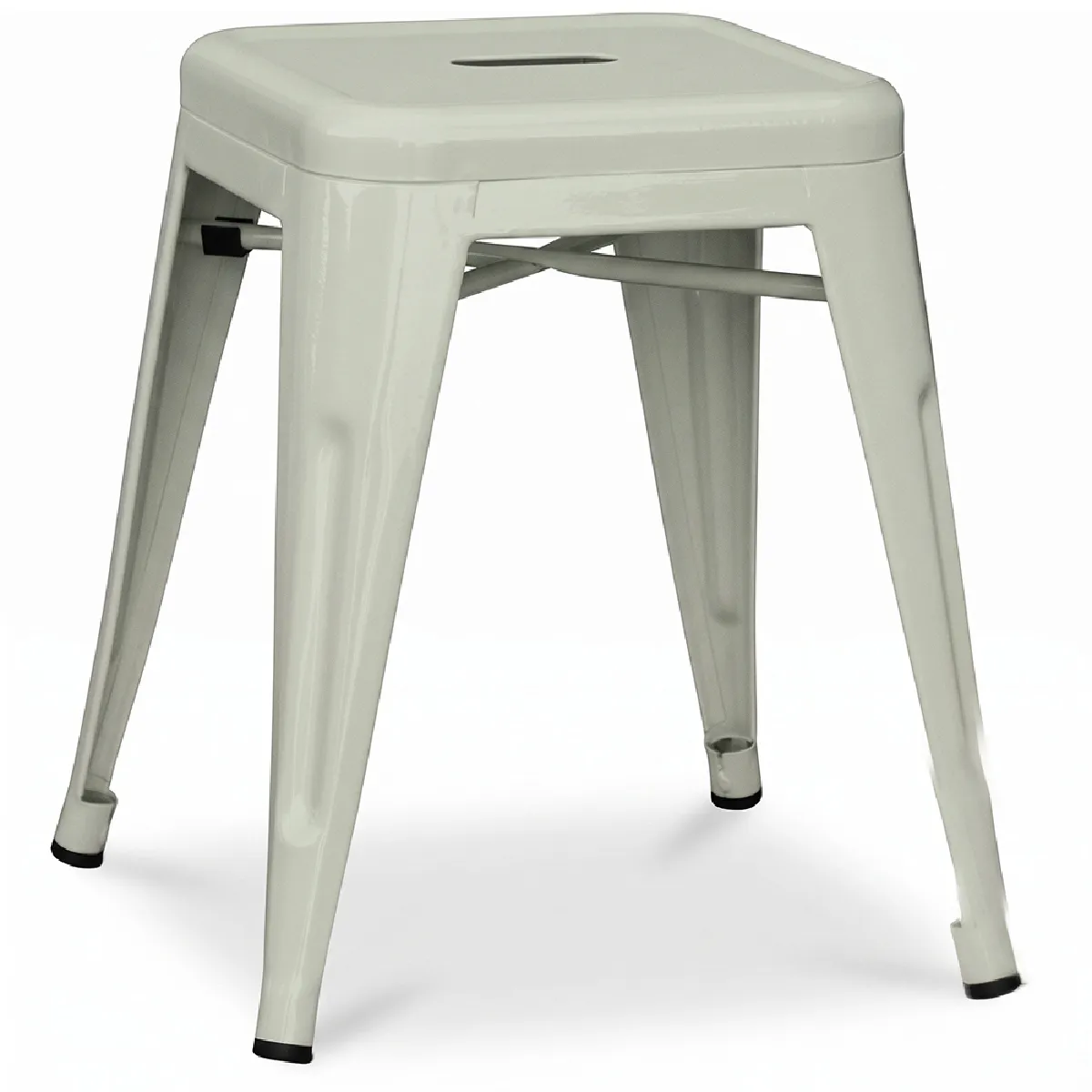 Tabouret Design Industriel - 45cm - Nouvelle Édition - Stylix Vert pâle Tabouret Design Industriel - 45cm - Nouvelle Édition - Stylix Vert pâle