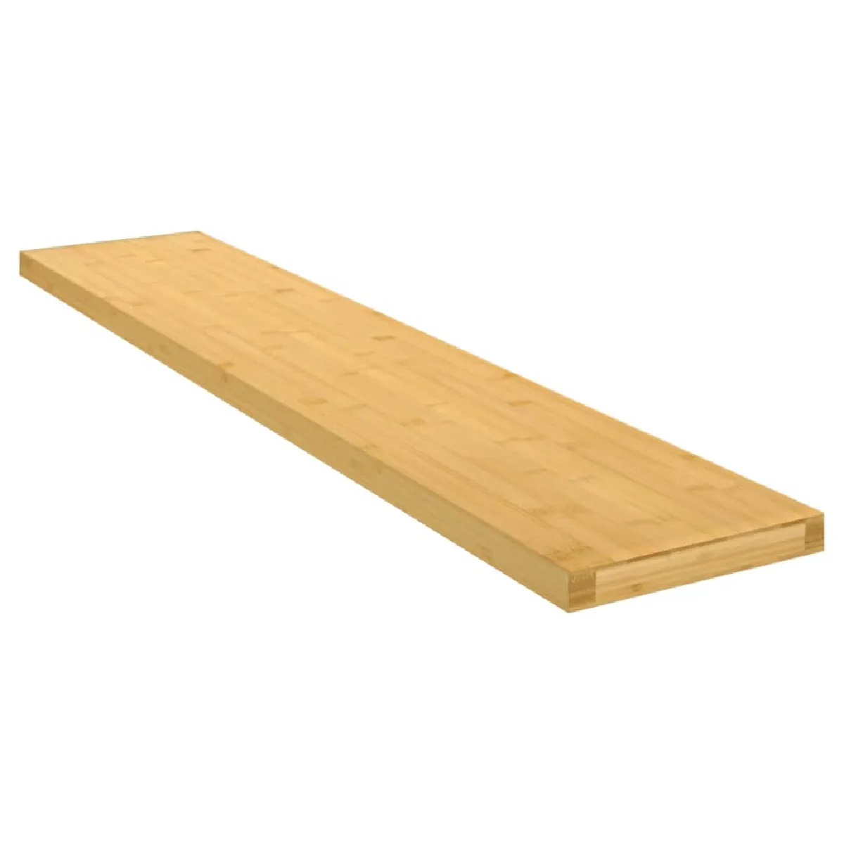 VIDAXL - Etagère murale - Bambou - 100x20x4 cm - Image 2