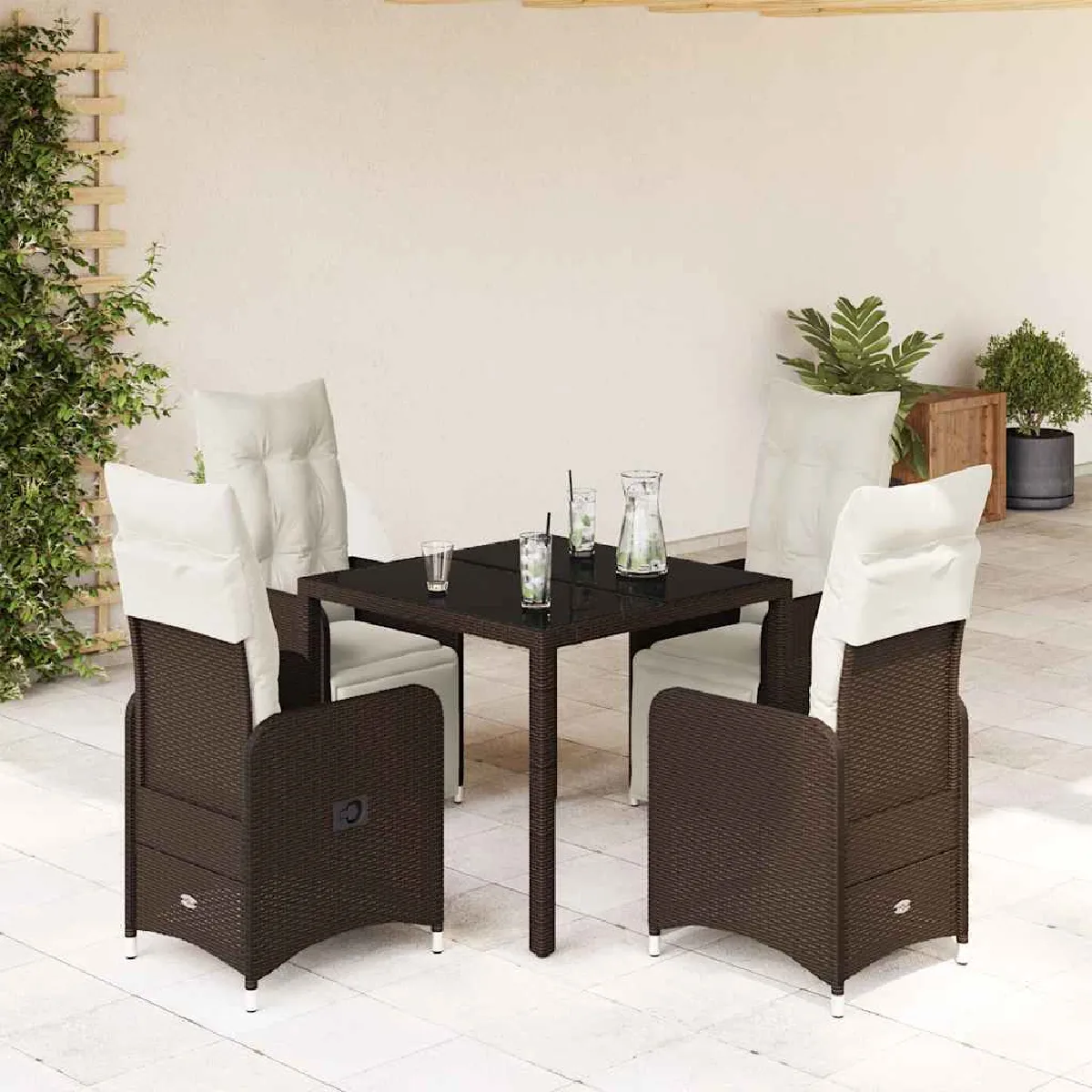 VIDAXL Poly rotin