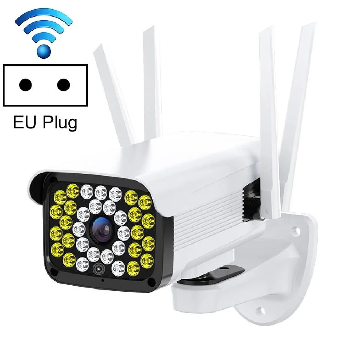Camera Surveillance Extérieure HD Vision Nocturne Détection Humaine Intercom WiFi YONIS - vue 3