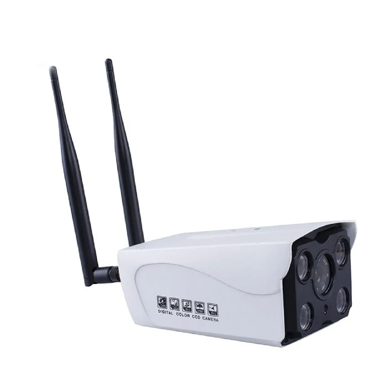 Camera Surveillance Wifi Sans Fil Vision Nocturne Support Carte TF YONIS - vue 2