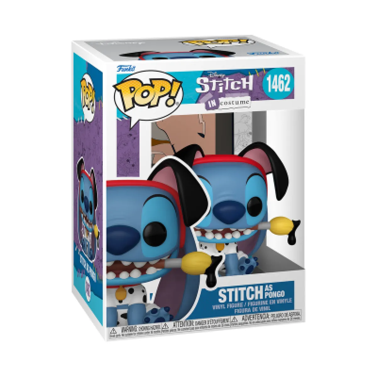 Figurine Pop! Lilo & Stitch Stitch En Costume De Pongo N° 1462 Funko