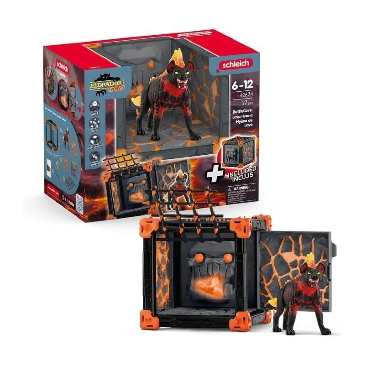 Schleich figurine Hyène de Lave Eldrador