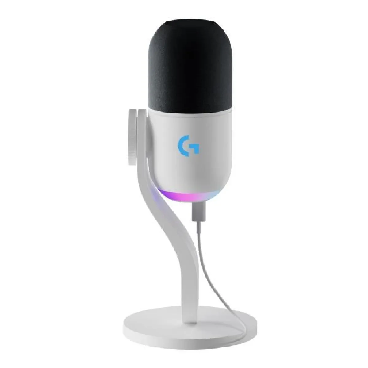 Logitech Blanc G Yeti Gx Gaming Rvb Dynamique Avec Lightsync Pour Pc/Mac - Image 4
