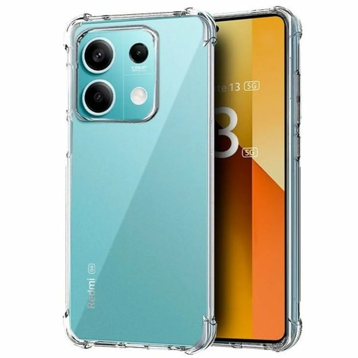 Coque antichoc transparente cool pour Xiaomi Redmi Note 13 5G - Image 2