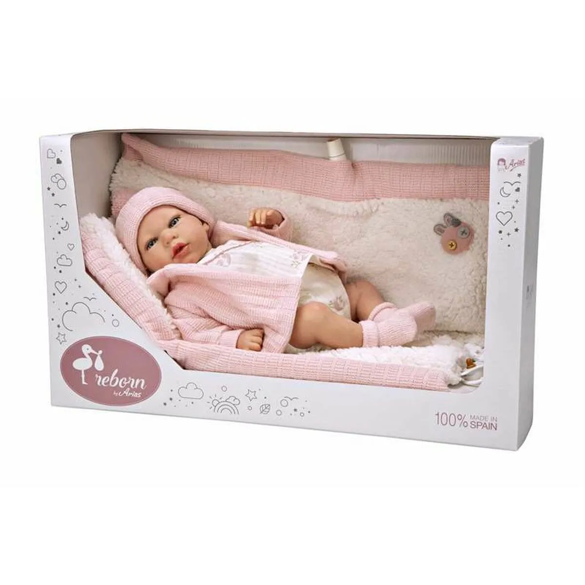 Arias Poupon bébé naissance Marta 40 cm Poupon Rue du Commerce