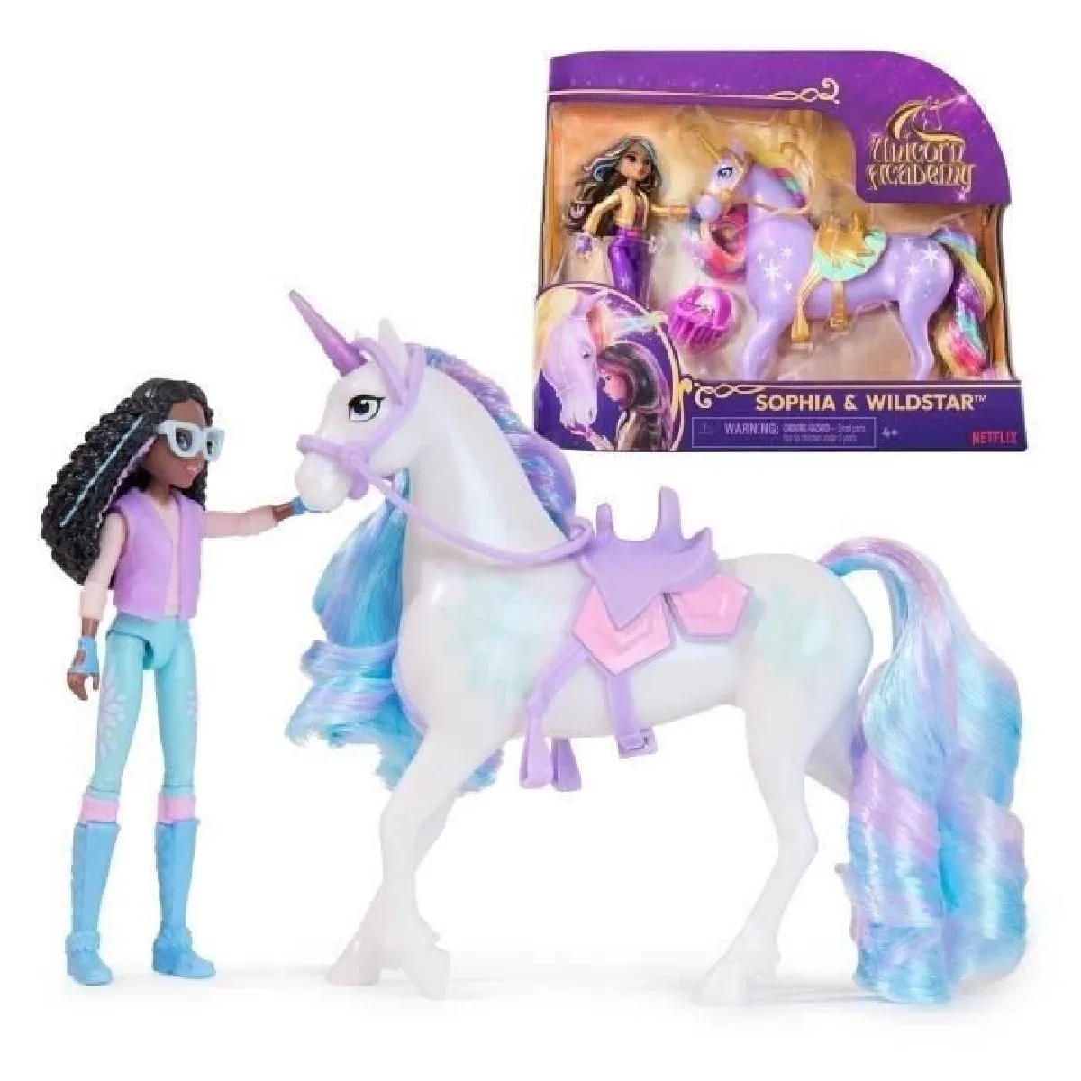 COFFRET LICORNE ET POUPEE ET LAYLA Unicorn Academy