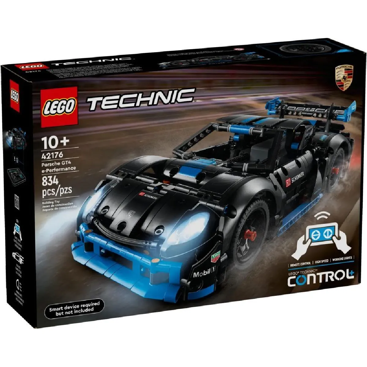 Lego Technic Voiture De Course Porsche Gt4 E performance 42176 Lego La Boîte - vue 7