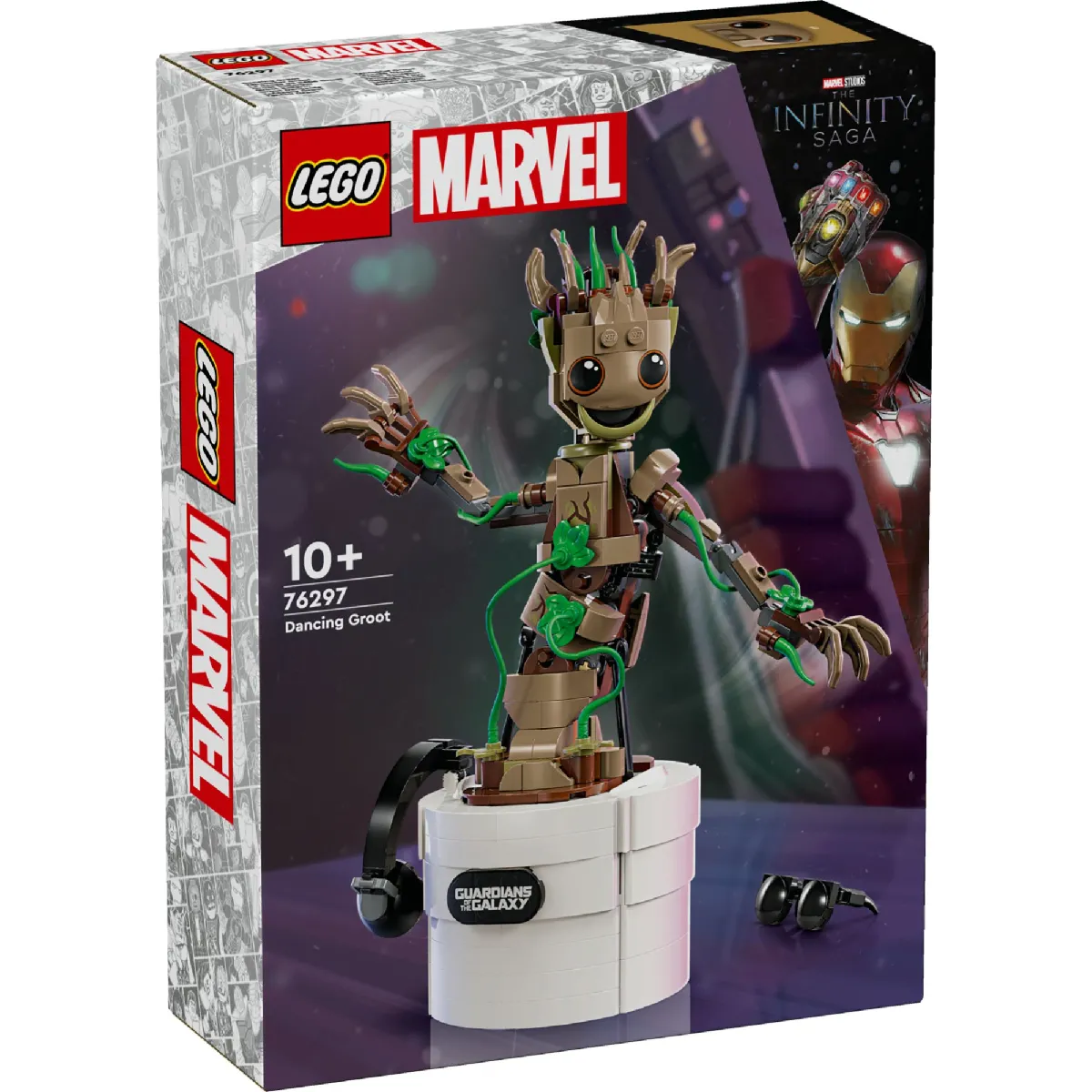 Lego Marvel La Danse De Bébé Groot 76297 Lego La Boîte - vue 2