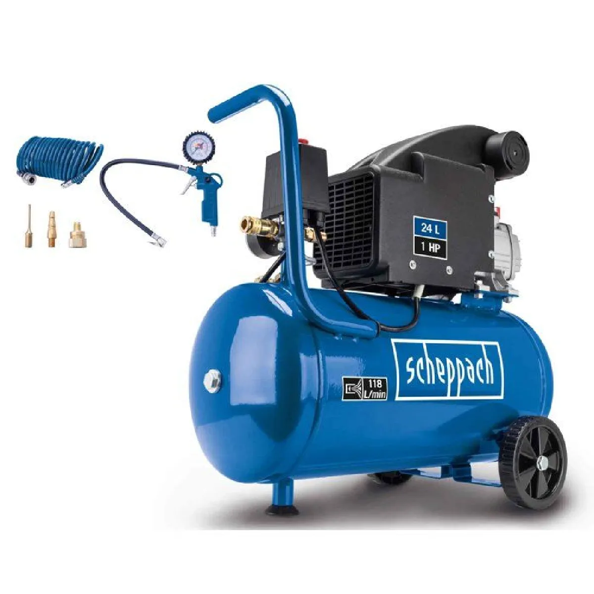 Scheppach Compresseur Hc24-8S-A - 24 L