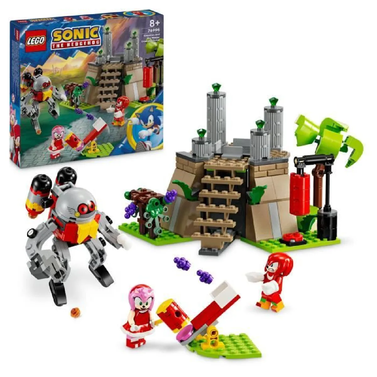 Lego Sonic The Hedgehog Knuckles Et Le Sanctuaire Du Master 76998 Lego La Boîte - vue 3