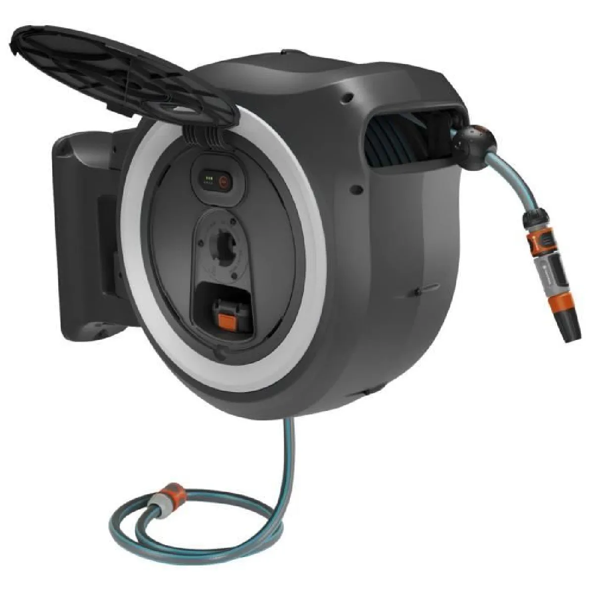 Dévidoir mural GARDENA PowerRoll P4A 18 V Longueur 35 Tuyau 13 mm - vue 6