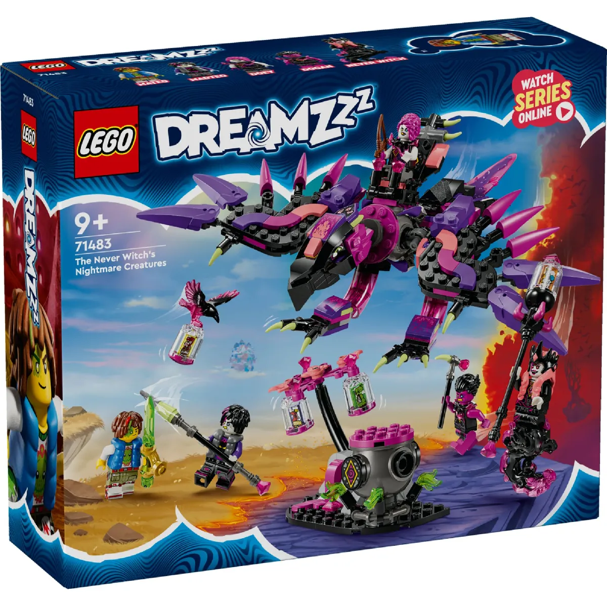 71483 Les créatures de la sorcière des cauchemars LEGO® DREAMZzz¿ - vue 2