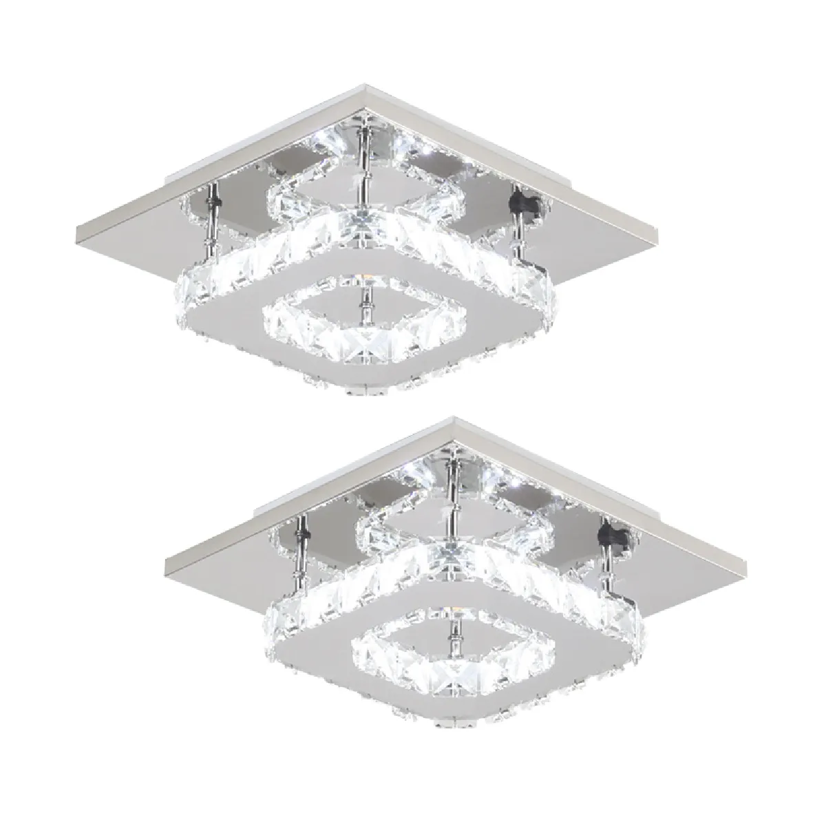 Stoex LED Lustre Cristal - vue 2