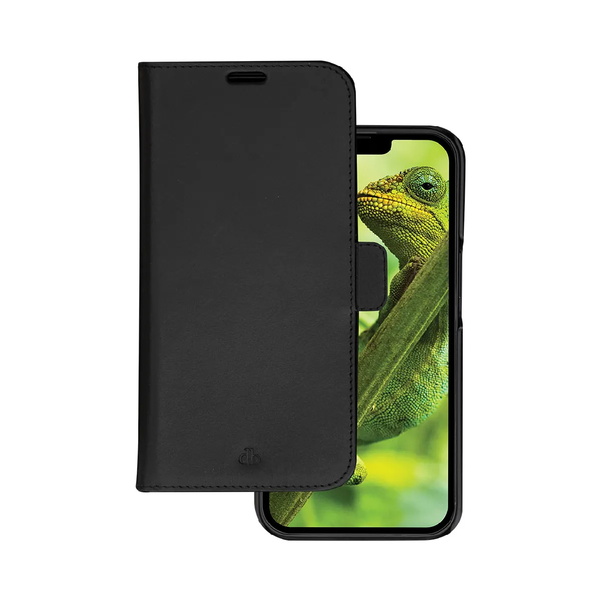 Dbramante1928 Noir Étui Folio Pour Iphone 14 Pro