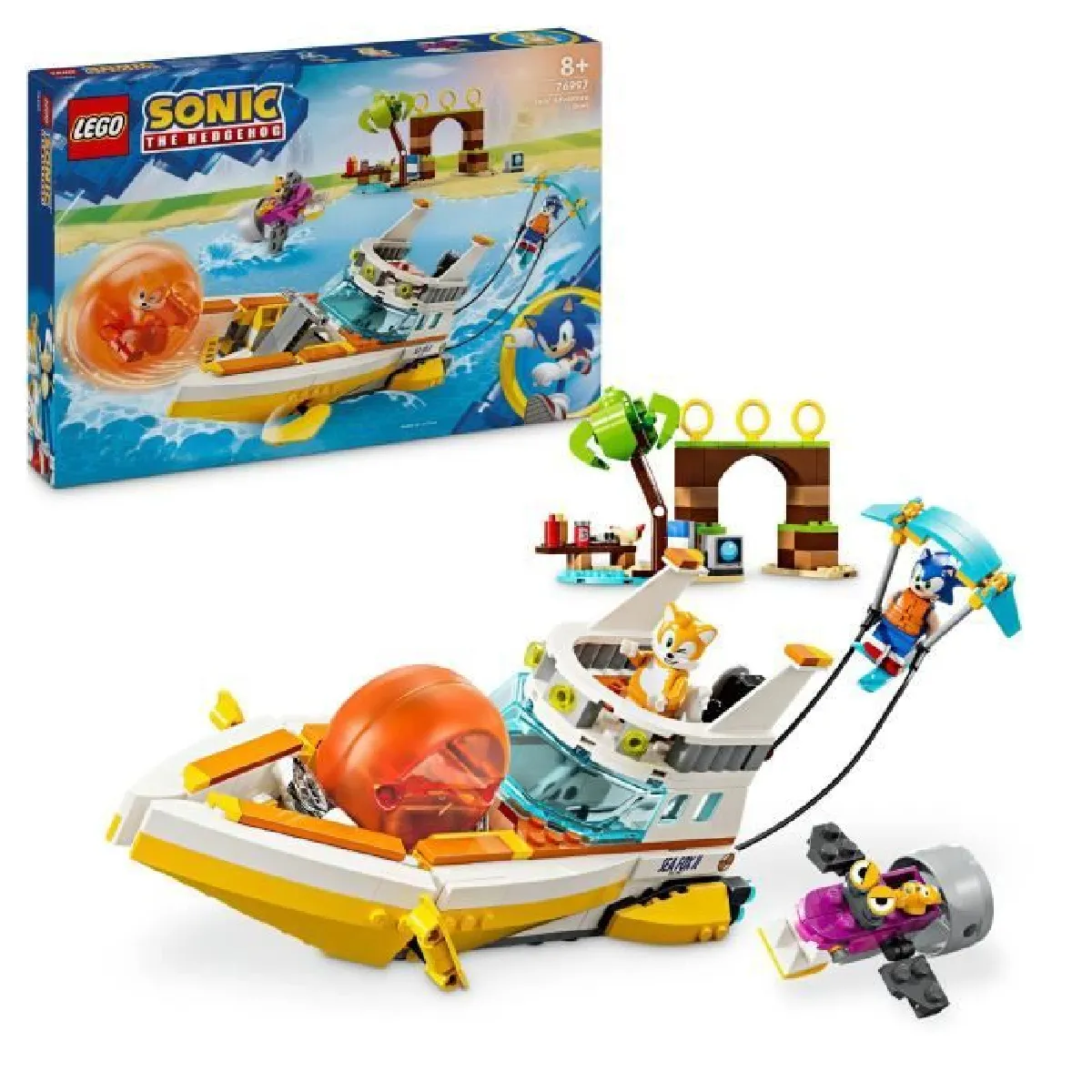 Lego Sonic The Hedgehog Le Bateau D?aventures De Tails 76997 Lego La Boîte - vue 3