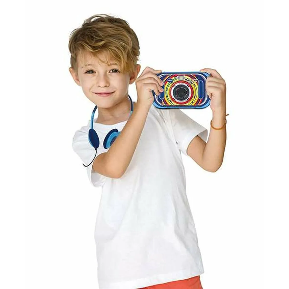 Vtech - VTech - KidiZoom Snap Touch Bleu, Appareil Photo Numérique