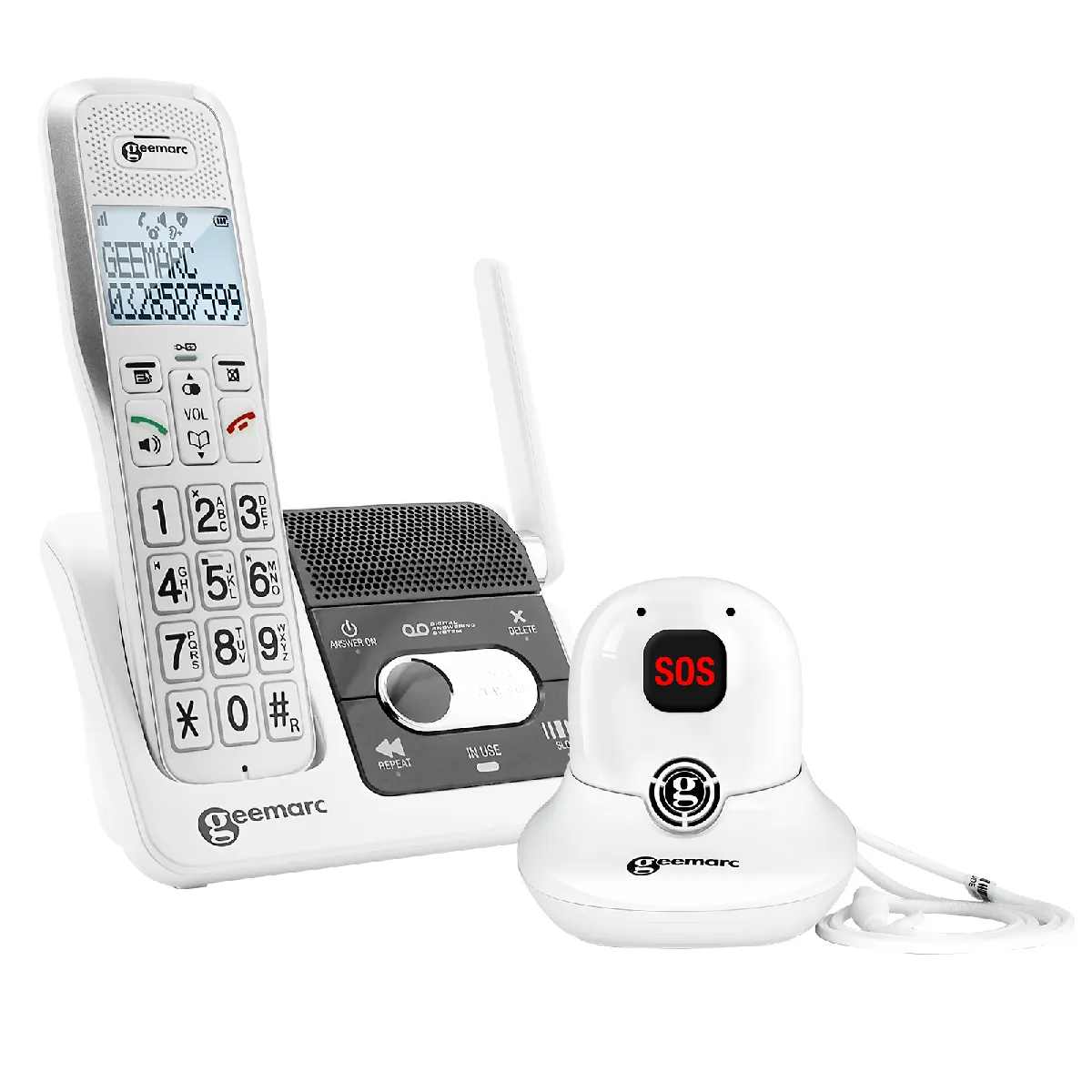 Téléphone sans fil Geemarc Amplidect 295 2 - vue 8