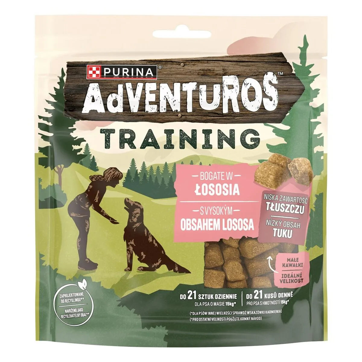 Comparer les prix de Snack pour chiens Purina Adventuros Adiestramiento salmon 115 g