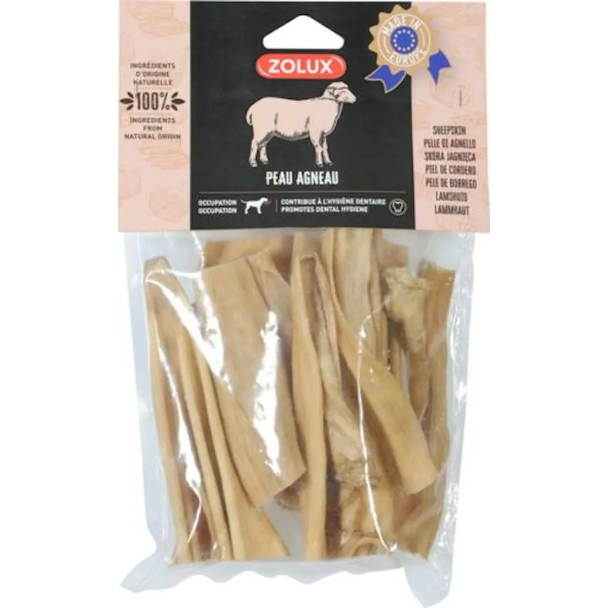 Meilleurs prix pour Snack pour chiens Zolux piel de cordero 200 g